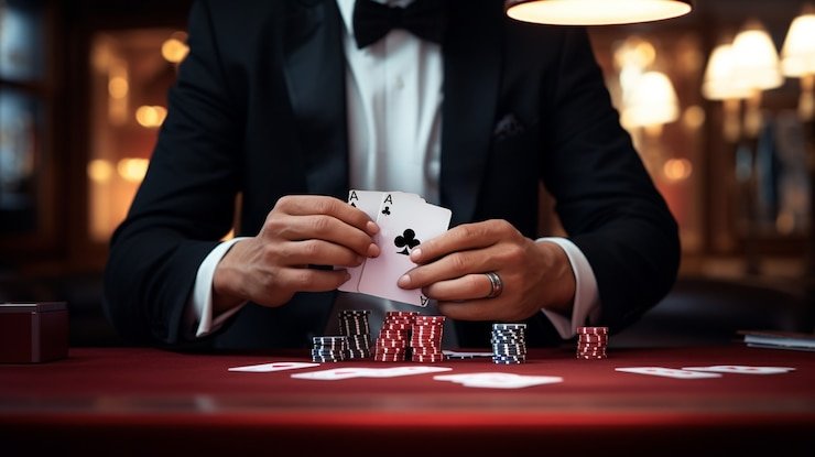 Dashboard permainan langsung kasino baru dengan meja baccarat dan dragon tiger